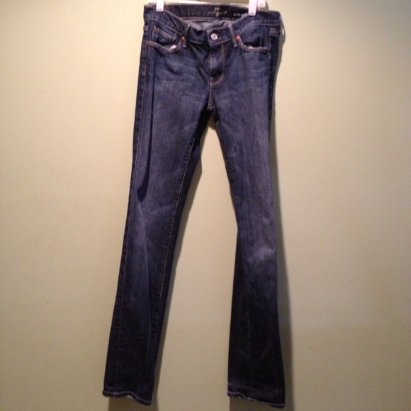 Straight leg denim