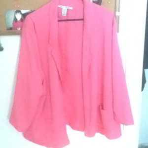 Neon pink shall/jacket from American rag by Macy's