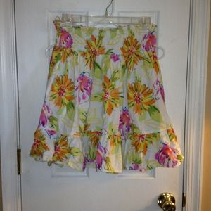 Jr's flower skirt
