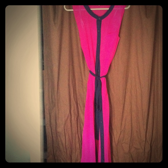 Purple & Blue ascent dress