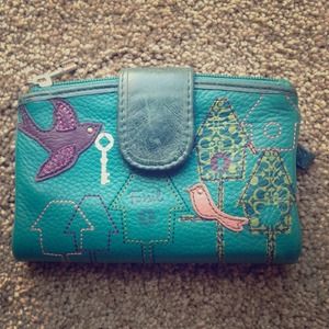 Fossil Bird Wallet