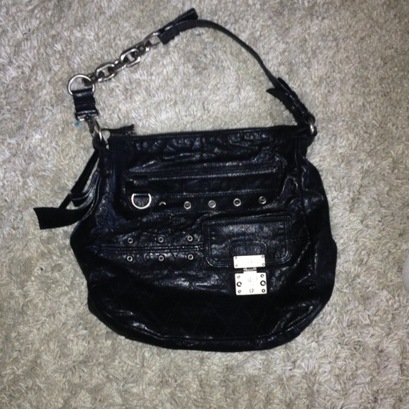 Large black Juicy Couture purse