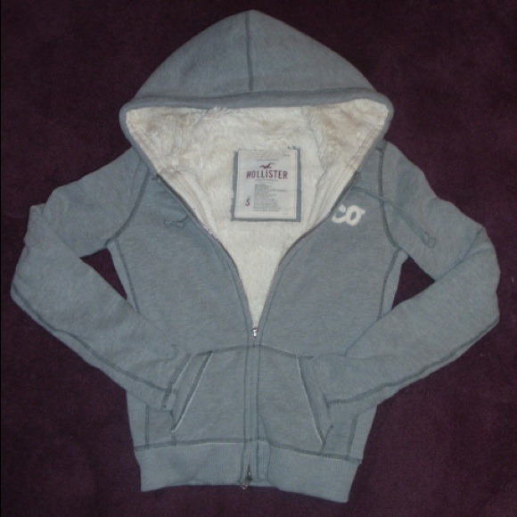Hollister heavy zip-up