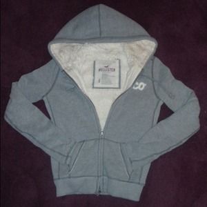 Hollister heavy zip-up