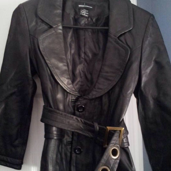 Victoria's Secret brand new leather jacket size 2
