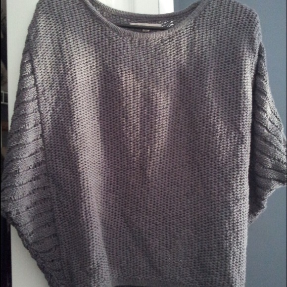 Gap woven sweater short sleeve medium