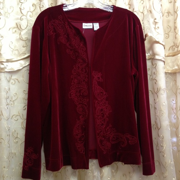 Chico's Red jacket