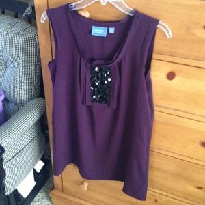 Sleeveless with bling!