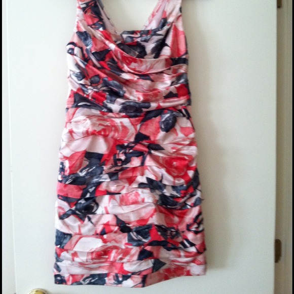 Flowery dress from express