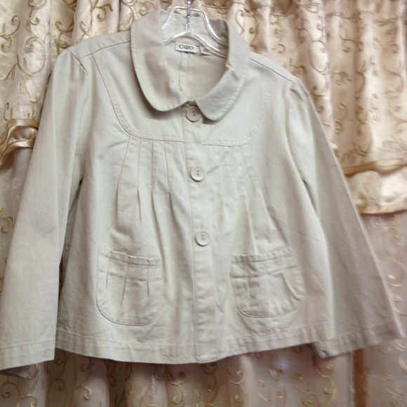 Beige jacket
