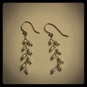 Beautiful pearl earrings