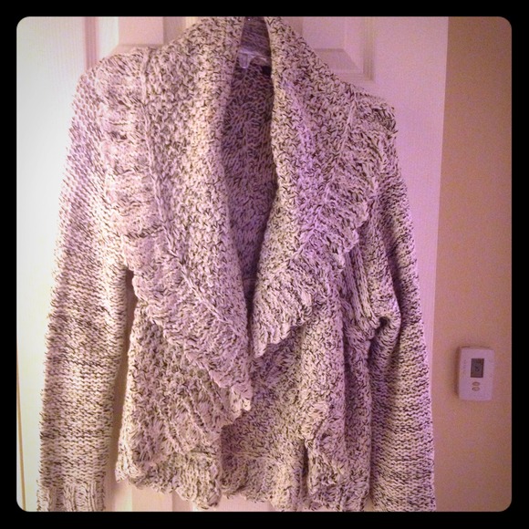 RESERVED Black and White Knit Sweater