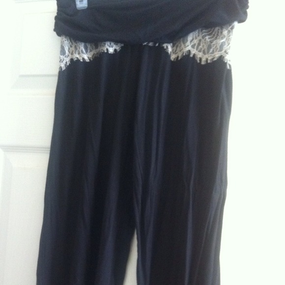 SOLDBlack Beach Bunny Loungewear pants size M!