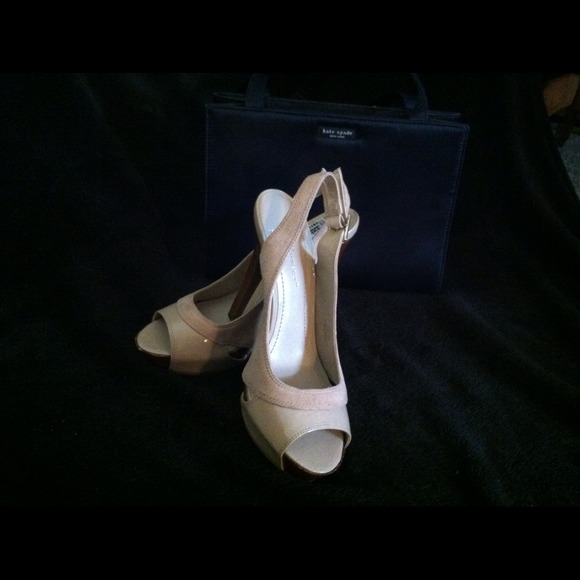 Bcbg cream heels,,,,sold,,,,,