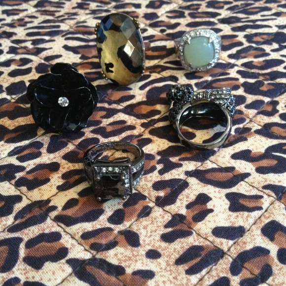Costume jewelry rings