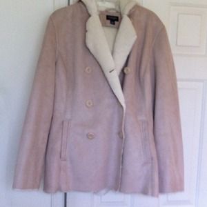 Sold Beautiful light tan suede jacket