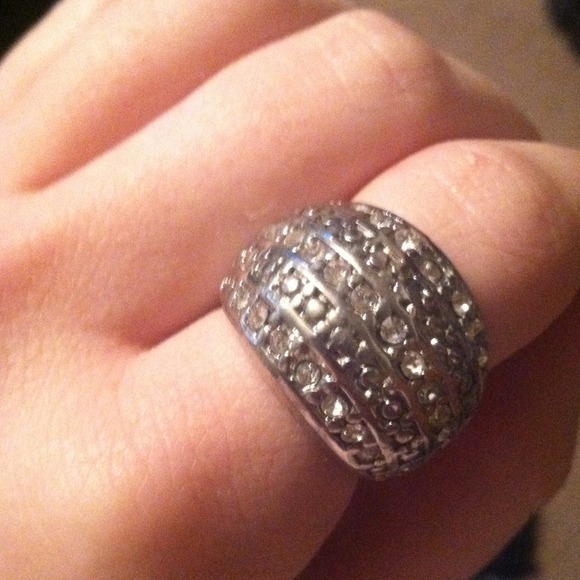 Rhinestone ring