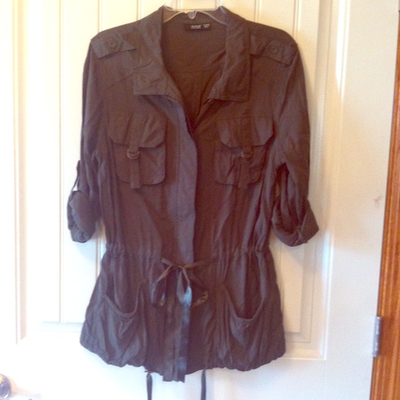 Army green style tunic