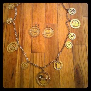 REDUCED!!!- Juicy Couture gold chain necklace