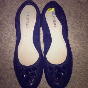 black flats size 9