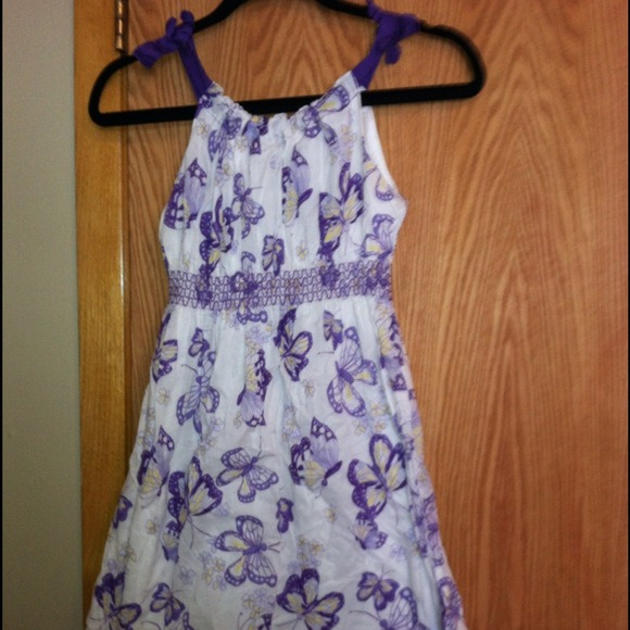 Purple butterfly dress. SOLD!!! - Picture 1 of 2