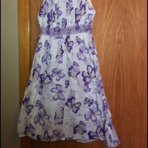 Purple butterfly dress. SOLD!!! - Picture 2 of 2