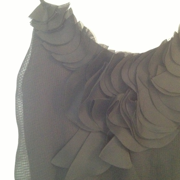 Black skinny strap top - Picture 4 of 4