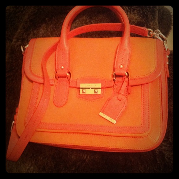 Cole Haan Handbags - 💢SOLD💢💛NEW💛Cole Haan Satchel-statement orange!