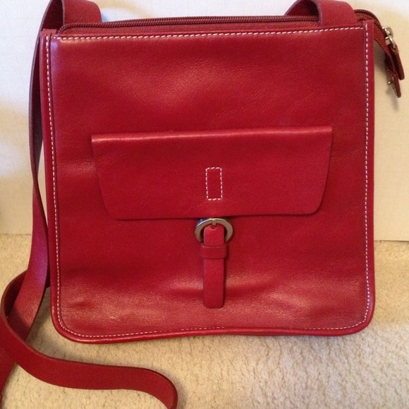 Handbags - Red leather purse