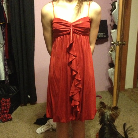 Red dress