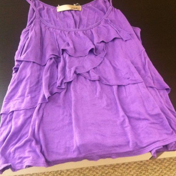 Sold Lush purple crop top style size Medium!