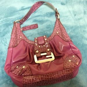Purple Guess purse