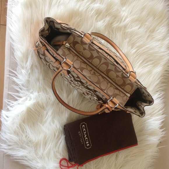 Brown COACH Laptop Bag - Picture 2 of 4