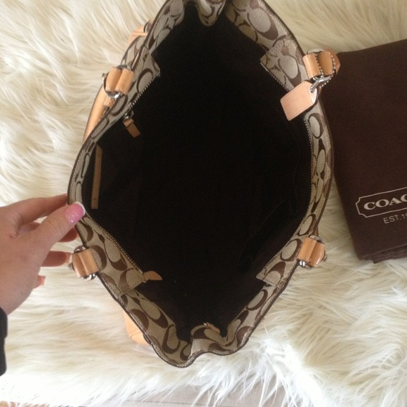 Brown COACH Laptop Bag - Picture 3 of 4