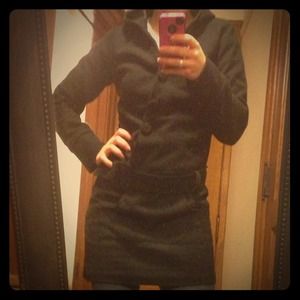 🎀Traded🎀 Black buttoned jacket