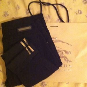 All black Burberry Brit jean AUTHENTIC! All black Burberry Brit jean AUTHENTIC!