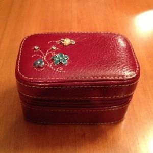 fossil jewelry case and charms for @nikki_d