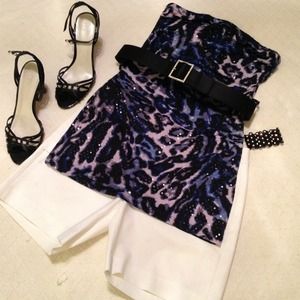 ✂REDUCED FR $14✂Cheetah print tube top