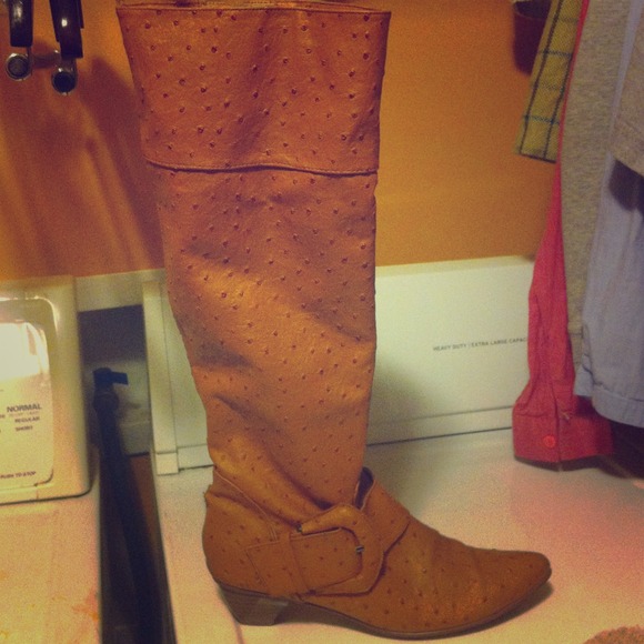 ASOS Bright Sand boots