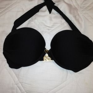 Black bikini top bombshell 34d