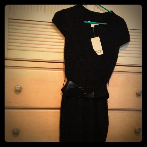 Black Sweater dress