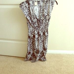 Black and white sun dress by Marika