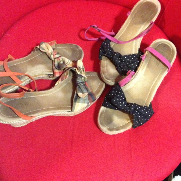 ❌Sold❌2 Pairs of J. Crew Espadrilles