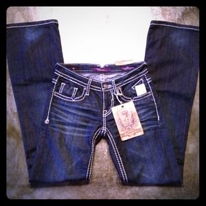 Vigoss Thick Stitch Bootcut Jeans