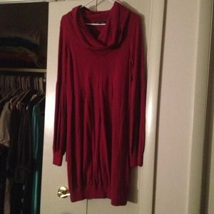 Magenta Express sweater dress