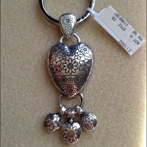 Brighton flower bloom key fob