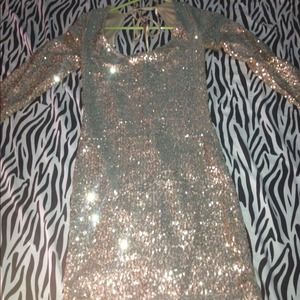 Arden B long sleeve dress