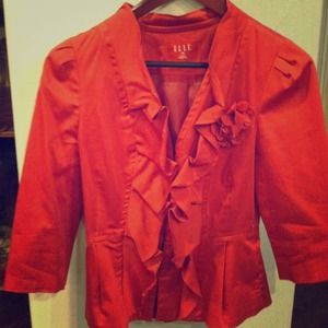 Red blazer