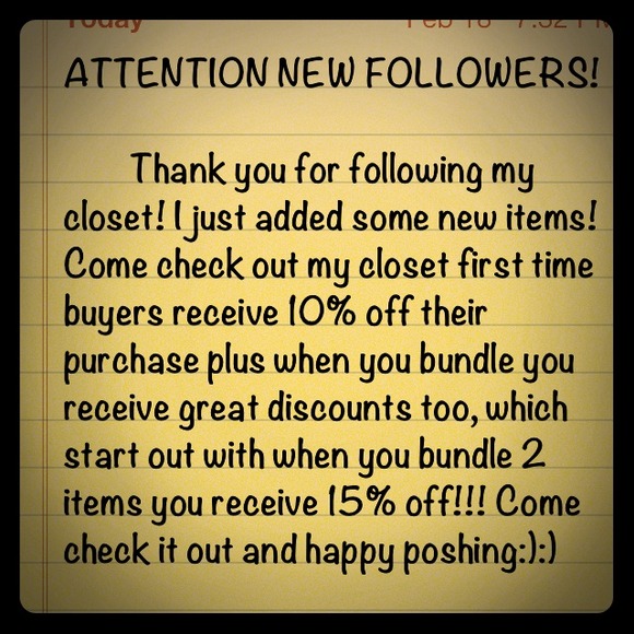 Attention new followers!!!!