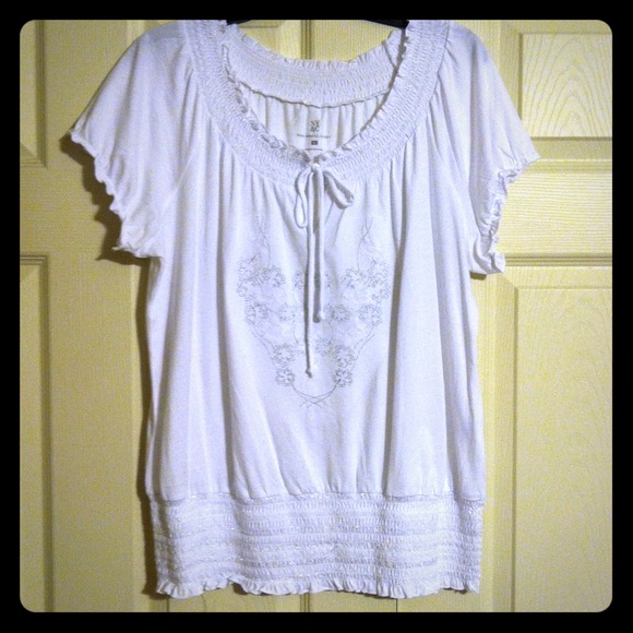 ⛔Traded⛔NY&Co Peasant top